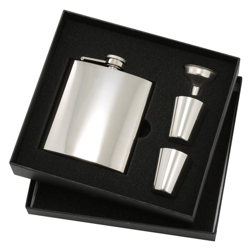 Flask Stainless Steel Gift 115mm Flask Stainless Steel Gift 115mm