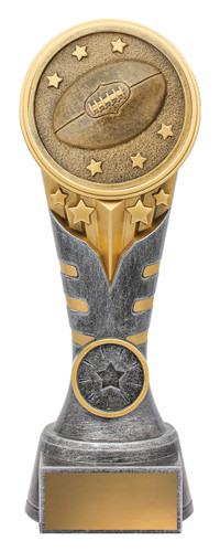 Aussie Rules IKON Trophy Silver & Gold 200mm