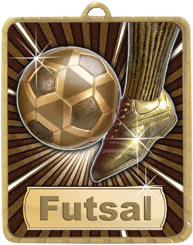 Futsal Medal Gold 63x75mm