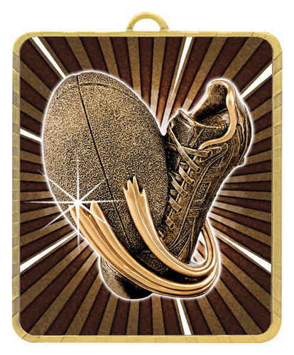 Rugby Lynx Medal 63x75mm