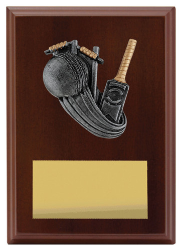 Cricket Peak Plaque Walnut 150mm Cricket Peak Plaque Walnut 150mm
