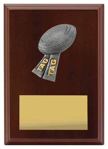 Touch - Tag Plaque Peak Plaque Walnut 175mm Touch - Tag Plaque Peak Plaque Walnut 175mm