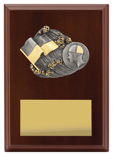 Surf Lifesaving Plaque Peak Plaque Walnut 150mm Surf Lifesaving Plaque Peak Plaque Walnut 150mm