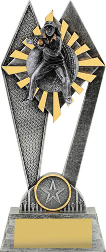 Cricket Peak Trophy Silver 200mm Cricket Peak Trophy Silver 200mm