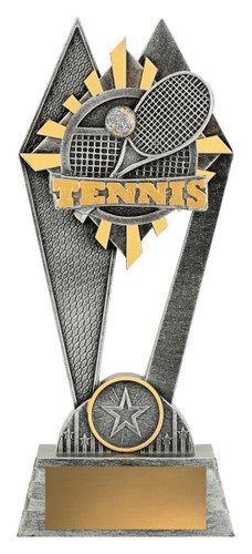 Tennis Peak Trophy Silver 200mm Tennis Peak Trophy Silver 200mm