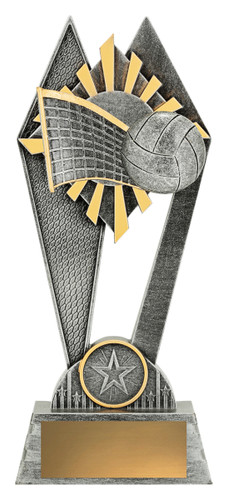 Volleyball Peak Trophy Silver 200mm Volleyball Peak Trophy Silver 200mm