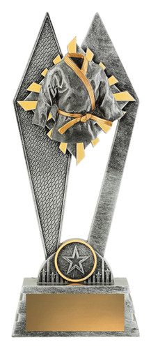 Martial Arts Peak Trophy Silver 225mm Martial Arts Peak Trophy Silver 225mm