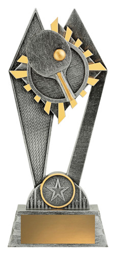 Table Tennis Peak Trophy Silver 200mm Table Tennis Peak Trophy Silver 200mm