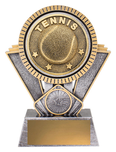 Tennis Spartan Trophy Silver & Gold 155mm