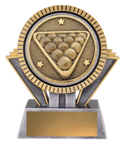 Snooker - Pool Spartan Trophy Silver & Gold 130mm