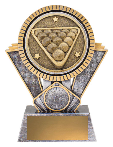 Snooker - Pool Spartan Trophy Silver & Gold 155mm