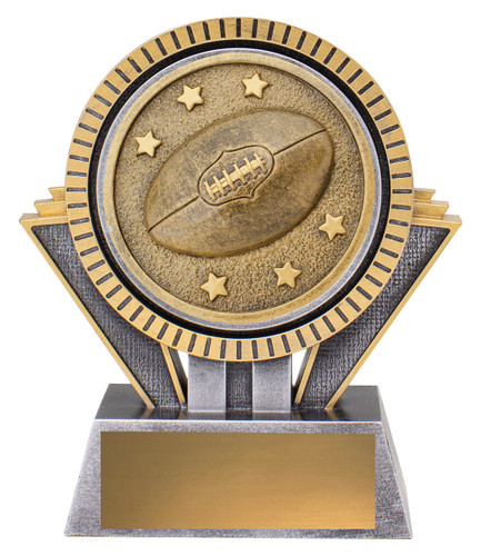Aussie Rules Spartan Trophy Silver & Gold 130mm Aussie Rules Spartan Trophy Silver & Gold 130mm