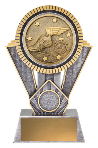 Athletics Spartan Trophy Silver & Gold 180mm