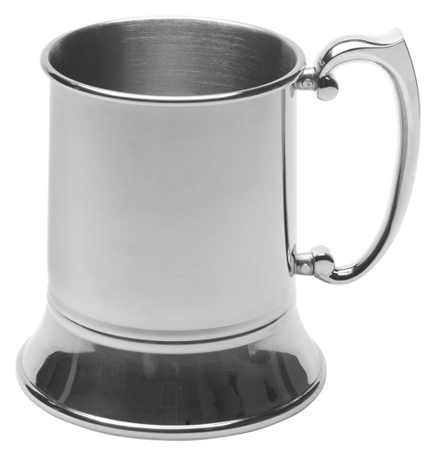 Beer Tankard Gift S-S Silver 120mm