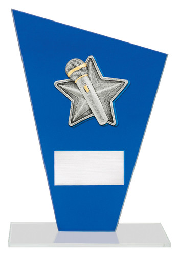 Cobalt Glass Public Speaking 170mm