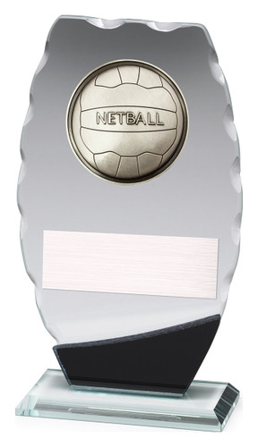 Netball Clipped Oval Trophy 170mm Netball Clipped Oval Trophy 170mm