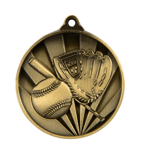 Baseball - Softball Sunrise Gold Medal Gold 50mm Baseball - Softball Sunrise Gold Medal Gold 50mm