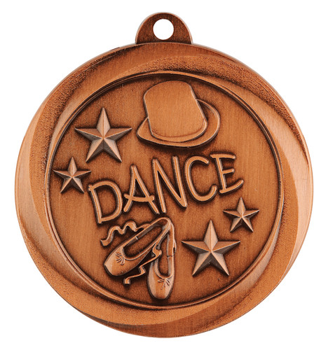 Dance Econo Medal Bronze 50mm
