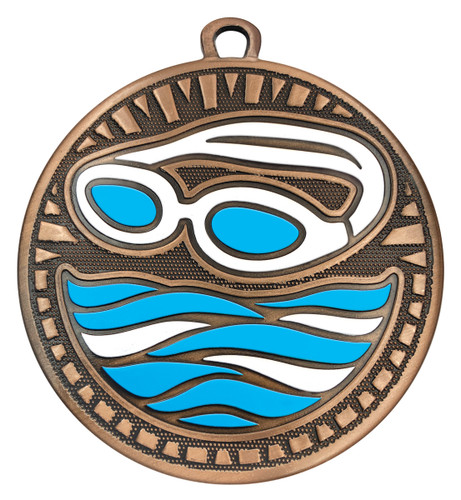 Swim Spark Medal Bronze Swim Spark Medal Bronze