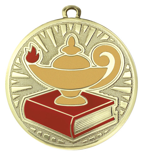 Academic Spark Medal Shiny Gold