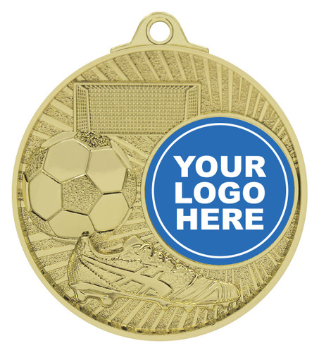 Football Blitz Medal Shiny Gold Football Blitz Medal Shiny Gold