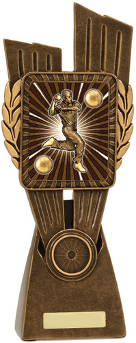 Cricket Lynx Bowler Trophy Gold 245mm