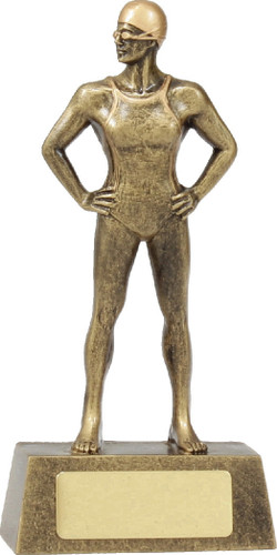 Swimming Female Hero Trophy Gold 155mm