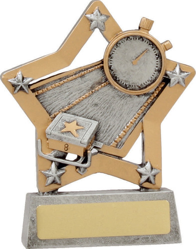 Swimming Trophy Silver 130mm