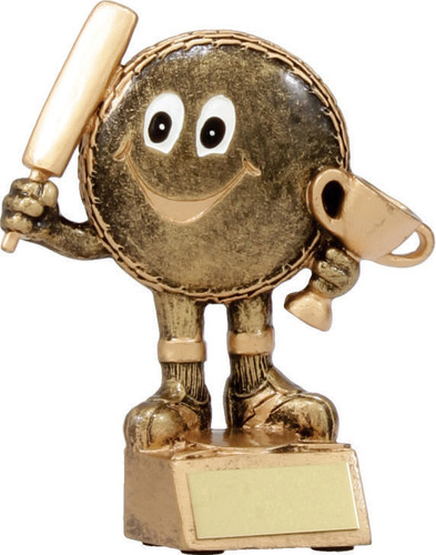 Cricket Character Trophy Gold 130mm