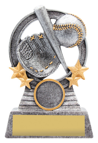 Baseball - Softball Comet Trophy Silver 125mm