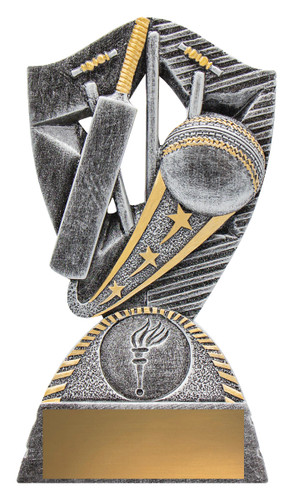 Cricket Gambit Trophy Silver 140mm