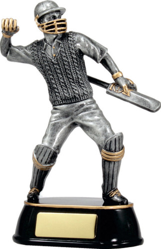 Cricket Celebration Trophy Gold 205mm
