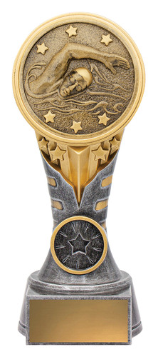 Swim IKON Trophy Silver & Gold 175mm