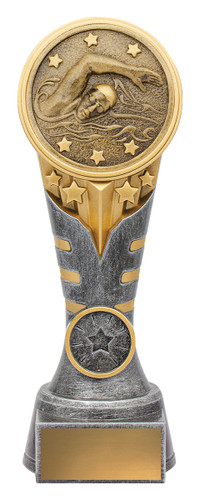 Swim IKON Trophy Silver & Gold 200mm