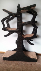 Whimsical Artisan Handmade Cat Tree Whimsical Artisan Handmade Cat Tree