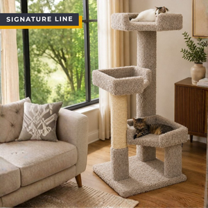 Cat's Choice Triple Level Corner Tree