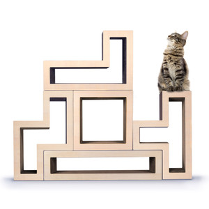Modular Cat Tree - Wood Maple Modular Cat Tree - Wood Maple