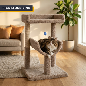 Cat's Choice 30" Cat Tree Window Perch with Scratch Posts