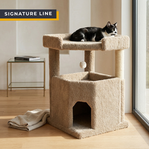 Cat's Choice Extra Large Corner Condo Palace with Loft