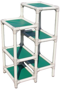 PVC Frame 6 Tier Cat Tree PVC Frame 6 Tier Cat Tree