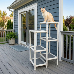 PVC Frame 6 Tier Cat Tree