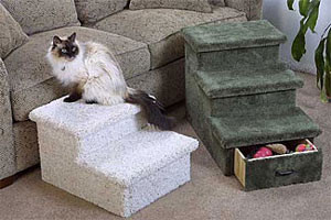 2 or 3 Level Pet Step with Drawer 2 or 3 Level Pet Step with Drawer