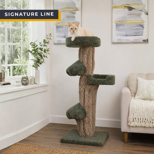 Cat's Choice 45 Inch Sculptured Colorful Cat Tree