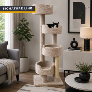 Cat's Choice 64 Inch Quad Tub Tower