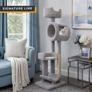 Cat's Choice 63" Staggered Multi Level Cat Tree Tower