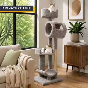 Cat's Choice 63" Staggered Multi Level Cat Tree Tower