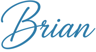 Brian's signature