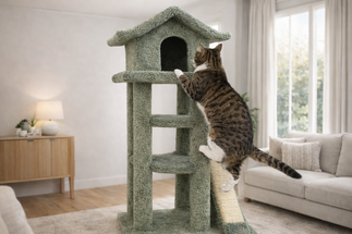 Zen and the Art of Feline Napping: The Pagoda Collection