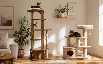 Do cat trees need to be tall