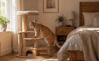 Cat gym for less active and senior cats